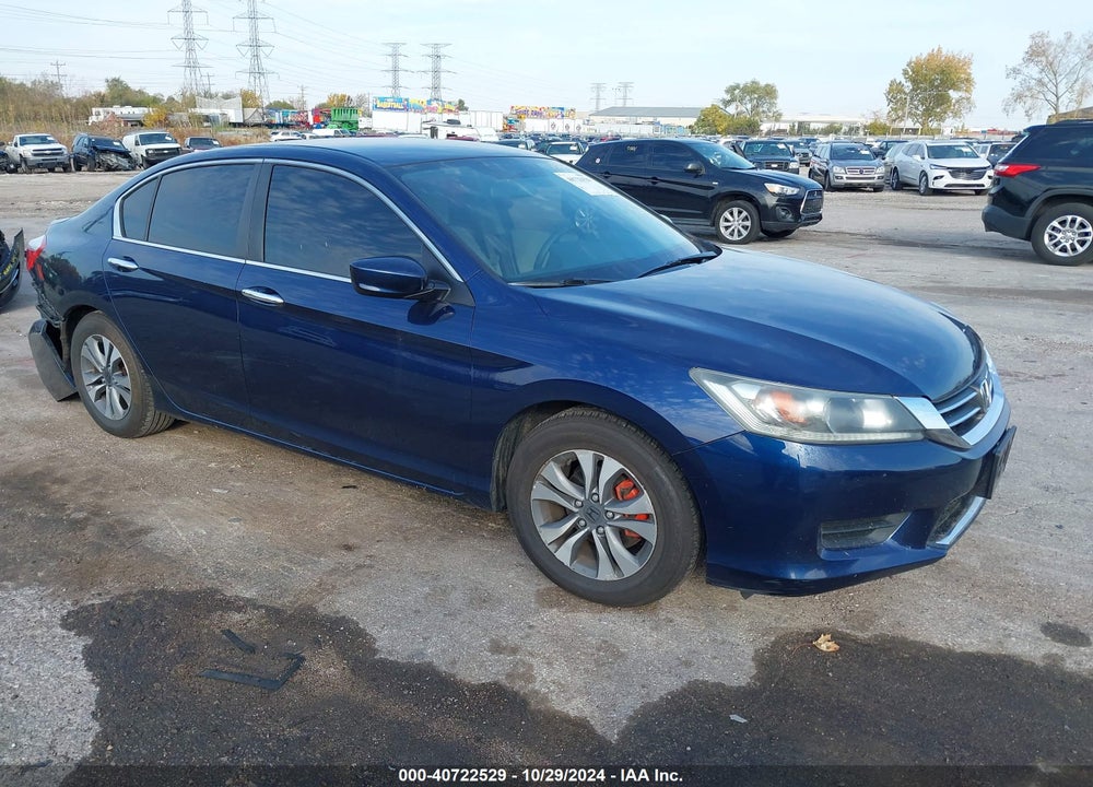 2013 HONDA ACCORD LX VIN: 1HGCR2F39DA059453