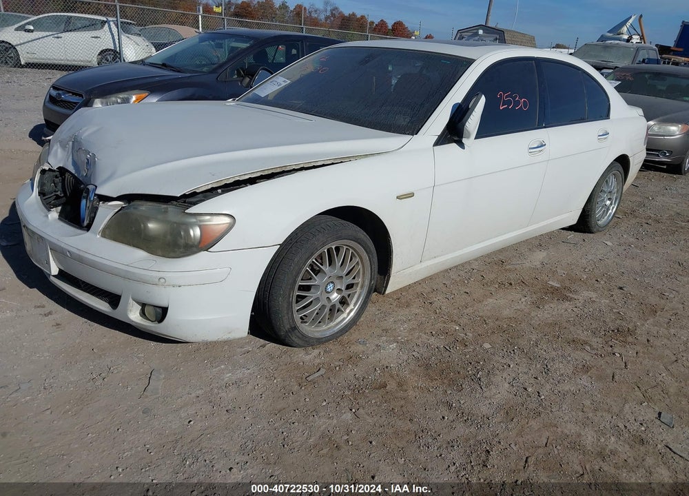 2008 BMW 750I VIN: WBAHL83508DT11381