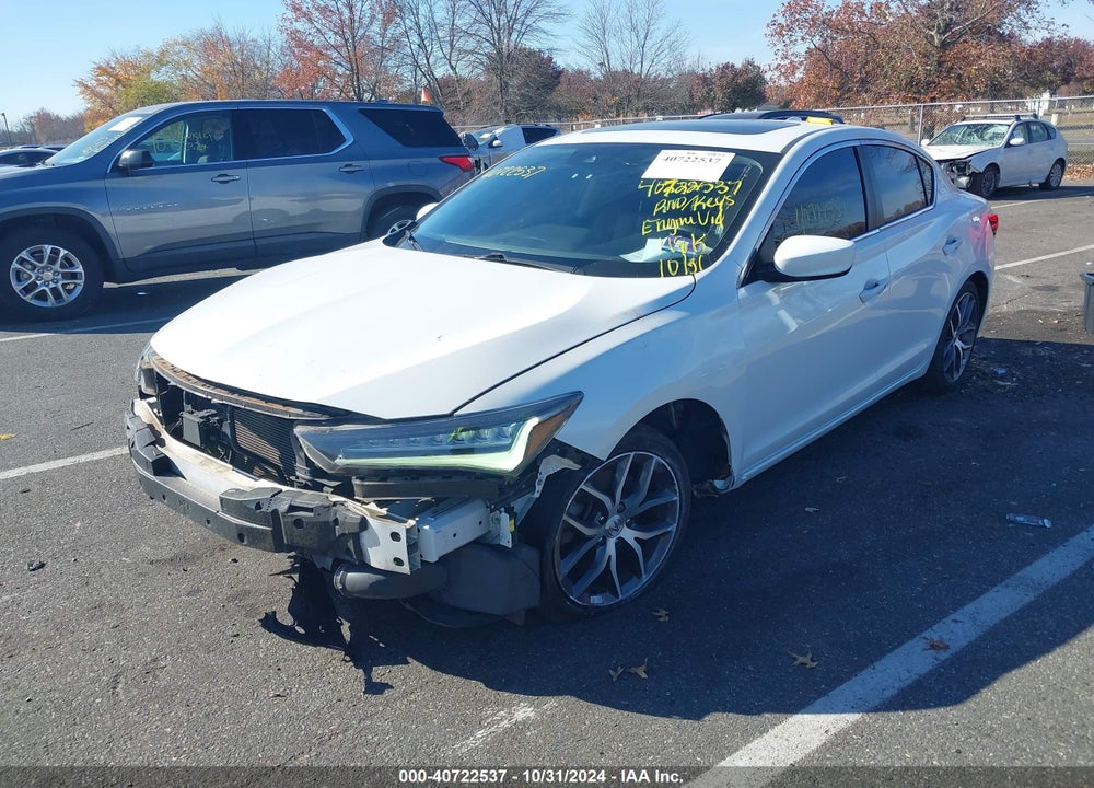 2019 ACURA ILX PREMIUM PACKAGE/TECHNOLOGY PACKAGE VIN: 19UDE2F78KA004041