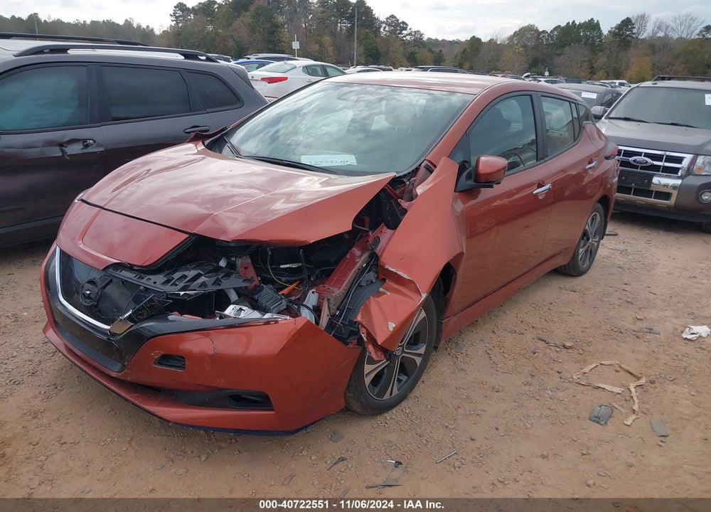 2021 NISSAN LEAF SV PLUS 62 KWH VIN: 1N4BZ1CV9MC553073