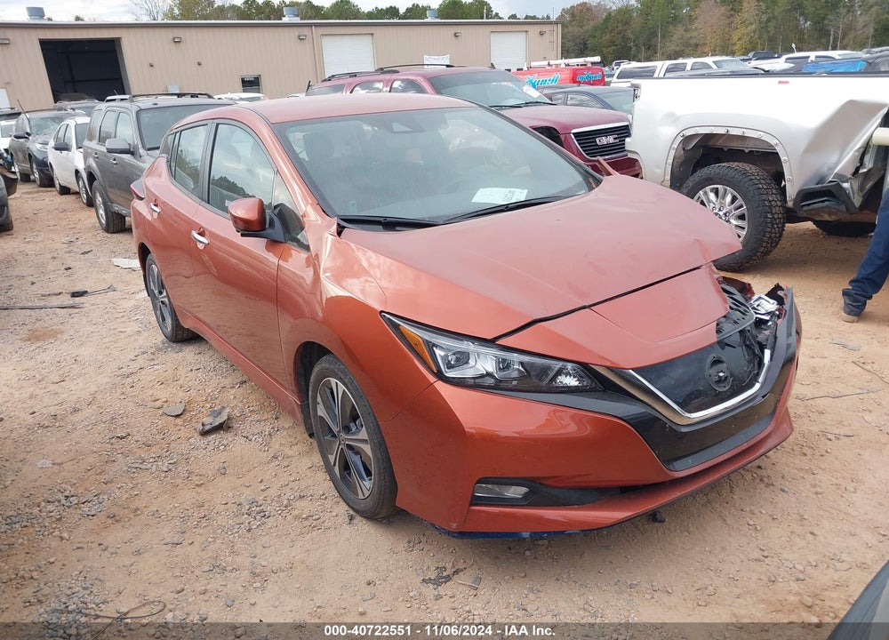 2021 NISSAN LEAF SV PLUS 62 KWH VIN: 1N4BZ1CV9MC553073