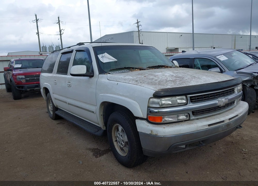 2002 CHEVROLET SUBURBAN 1500 LT VIN: 3GNEC16Z92G270634