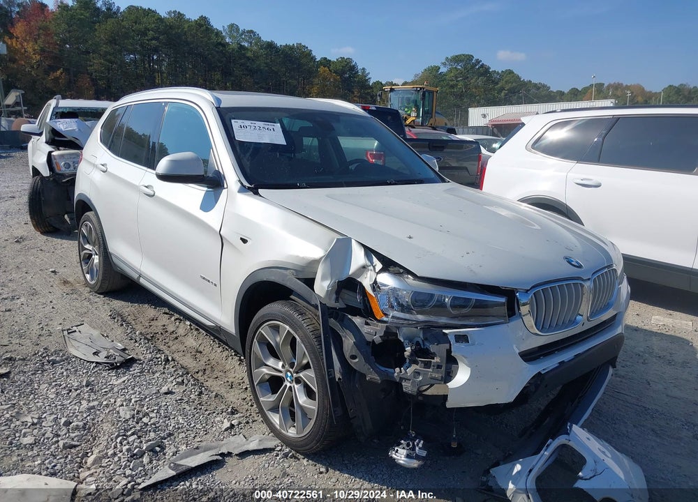 2017 BMW X3 SDRIVE28I VIN: 5UXWZ7C3XH0X40597