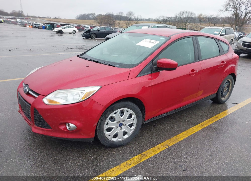 2012 FORD FOCUS SE VIN: 1FAHP3K28CL382186