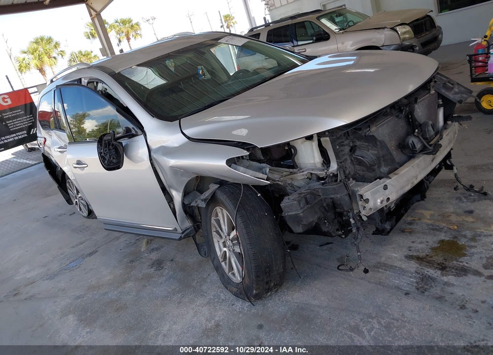 2014 NISSAN PATHFINDER SL VIN: 5N1AR2MM9EC703455