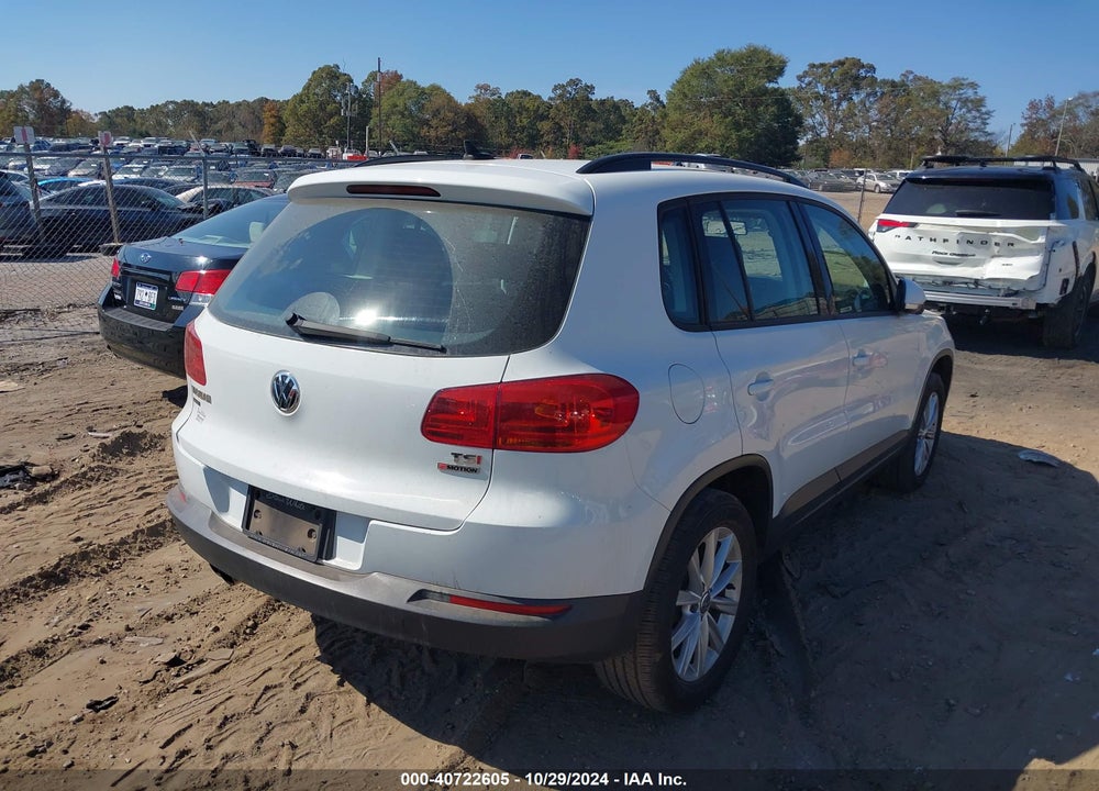 2017 VOLKSWAGEN TIGUAN 2.0T/2.0T S VIN: WVGAV7AX3HK052535