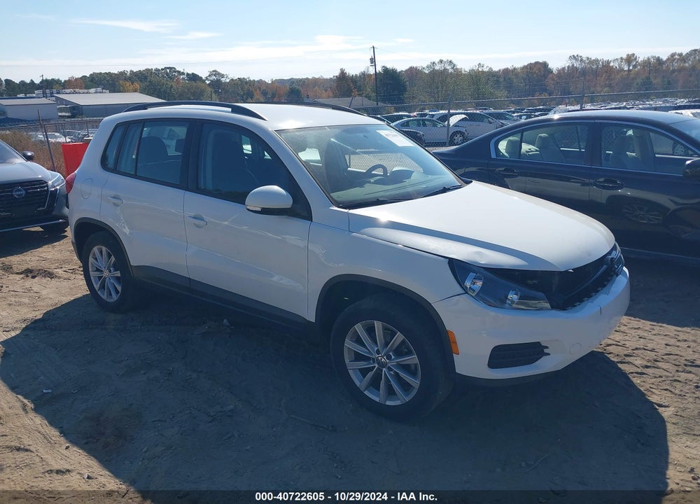 2017 VOLKSWAGEN TIGUAN 2.0T/2.0T S VIN: WVGAV7AX3HK052535