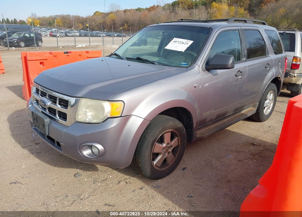 2008 FORD ESCAPE XLT VIN: 1FMCU93148KA27966
