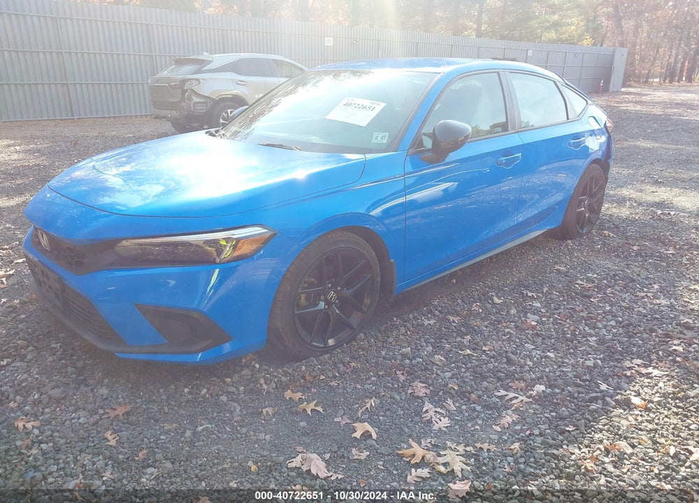 2022 HONDA CIVIC SPORT VIN: 19XFL2H84NE008818