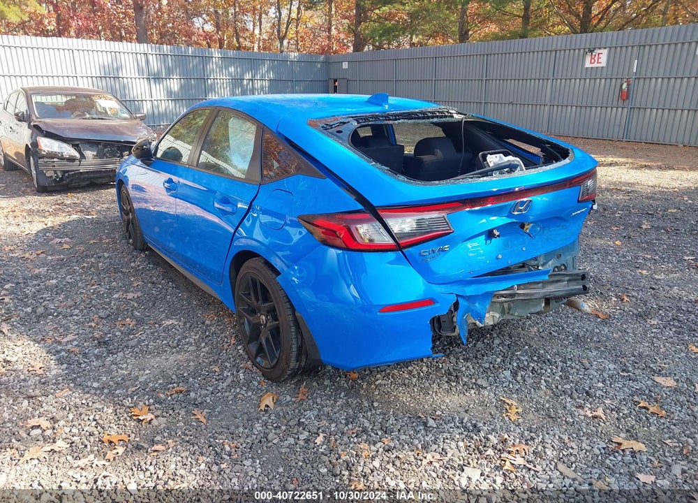 2022 HONDA CIVIC SPORT VIN: 19XFL2H84NE008818