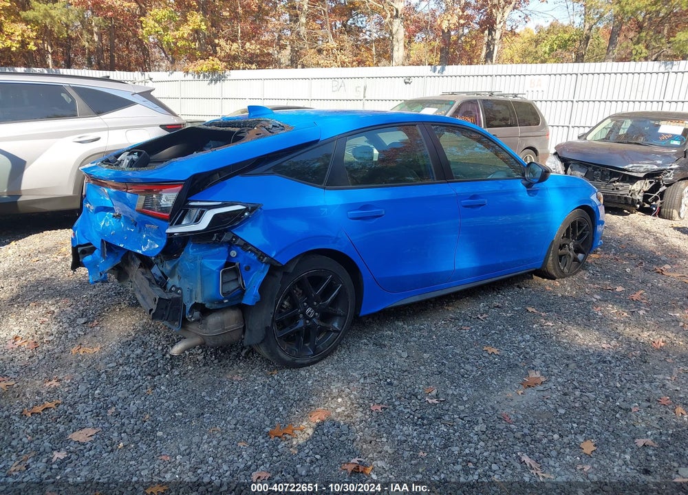 2022 HONDA CIVIC SPORT VIN: 19XFL2H84NE008818