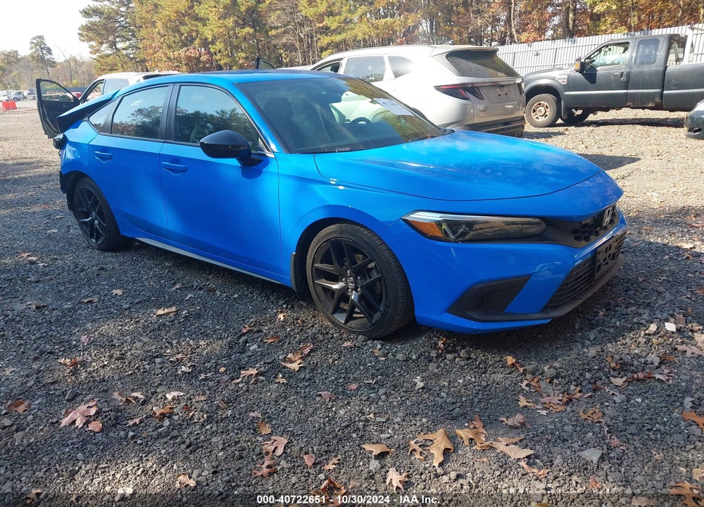 2022 HONDA CIVIC SPORT VIN: 19XFL2H84NE008818