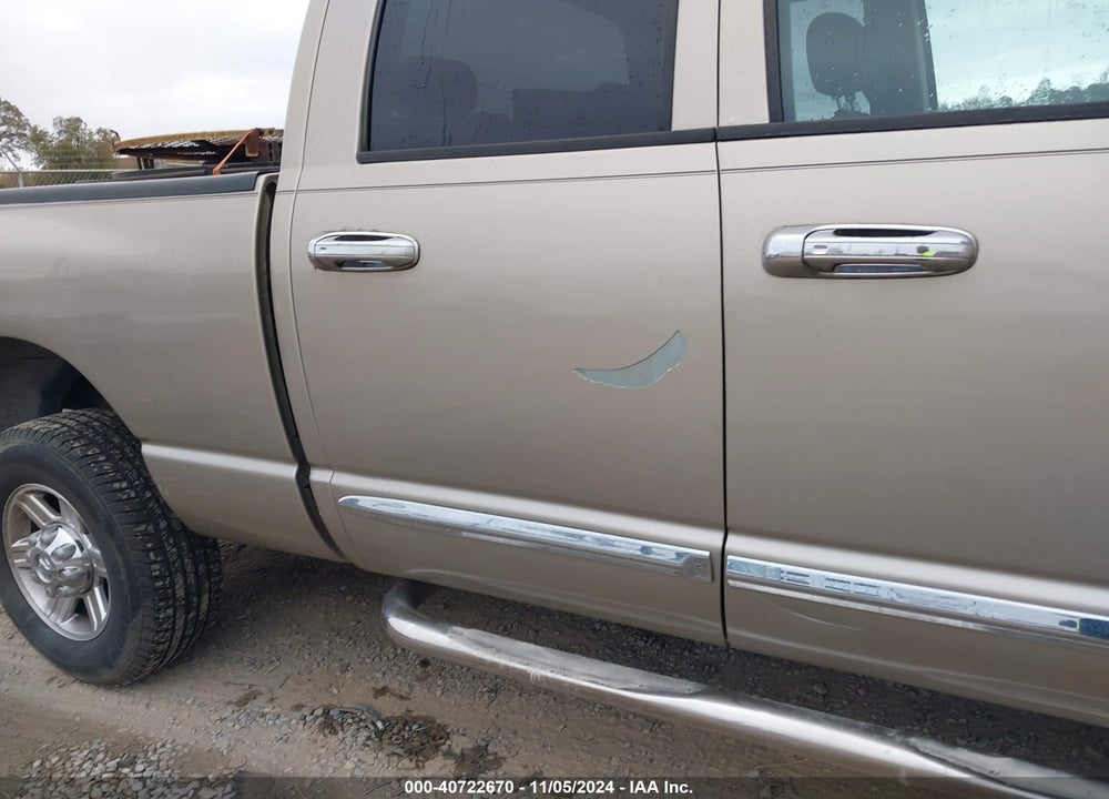 2005 DODGE RAM 2500 SLT/LARAMIE VIN: 3D7KS28C45G770451