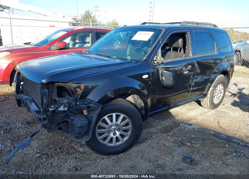 2009 MERCURY MARINER PREMIER VIN: 4M2CU877X9KJ13937