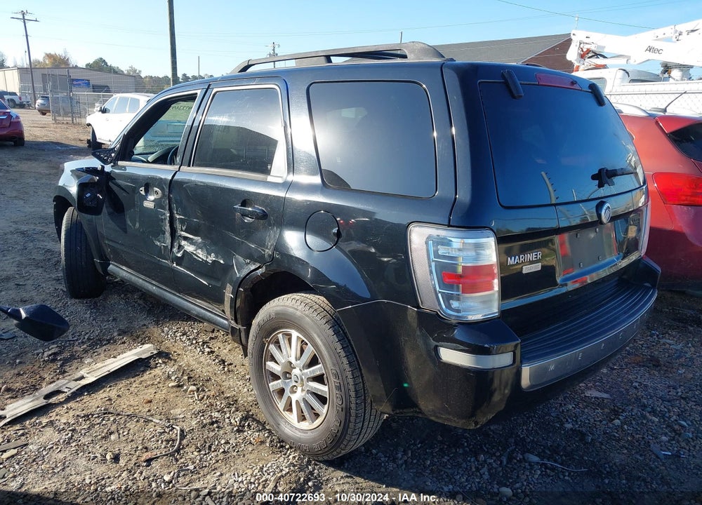 2009 MERCURY MARINER PREMIER VIN: 4M2CU877X9KJ13937