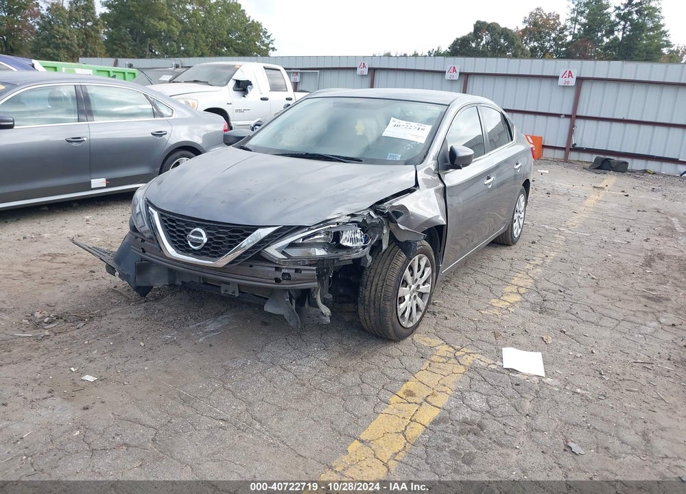 2016 NISSAN SENTRA S VIN: 3N1AB7AP9GY306376