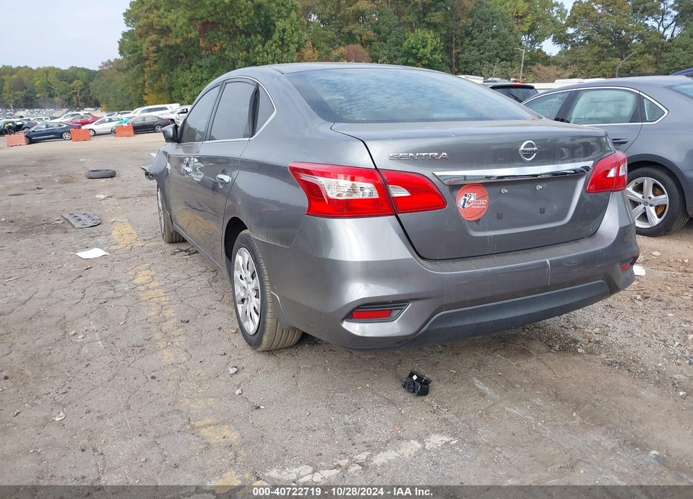 2016 NISSAN SENTRA S VIN: 3N1AB7AP9GY306376