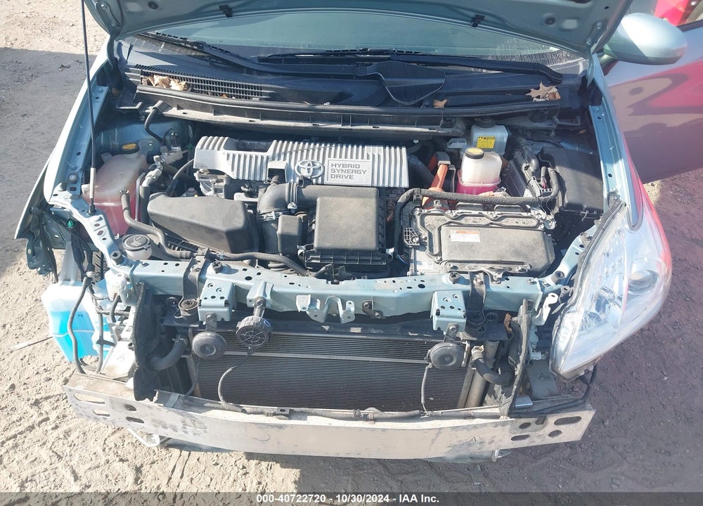2014 TOYOTA PRIUS TWO VIN: JTDKN3DU7E1805682
