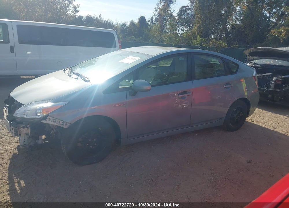 2014 TOYOTA PRIUS TWO VIN: JTDKN3DU7E1805682