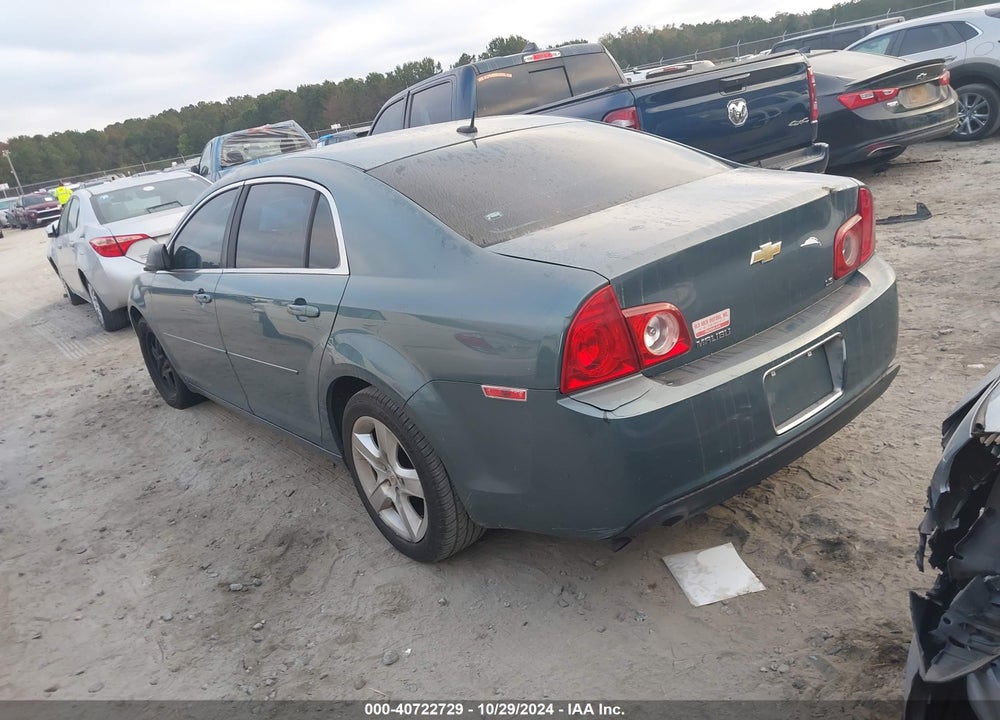 2009 CHEVROLET MALIBU LS VIN: 1G1ZG57B494227097