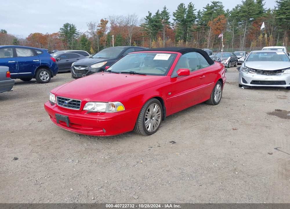 2004 VOLVO C70 LT VIN: YV1NC63D44J046746