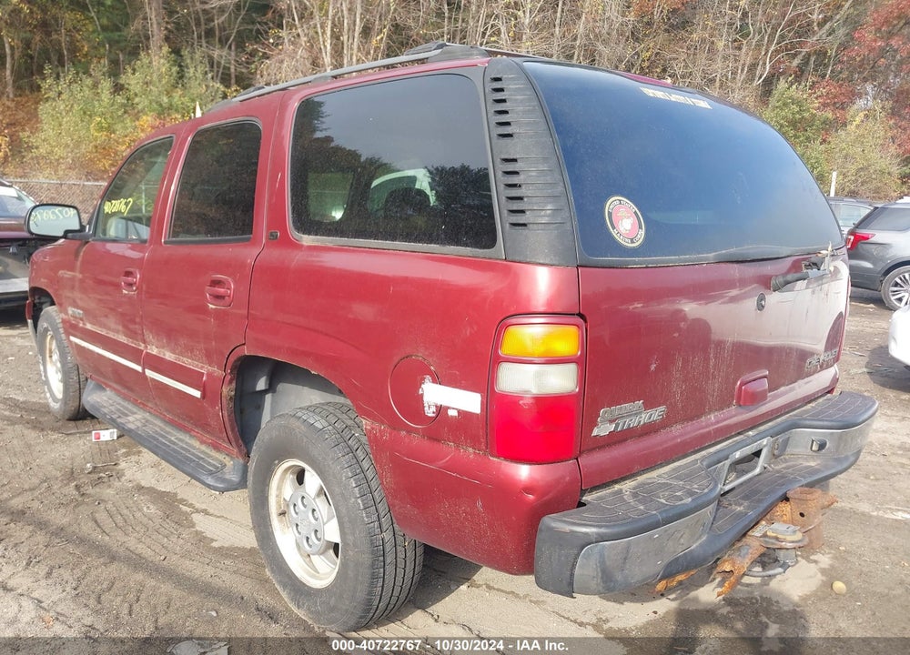 2003 CHEVROLET TAHOE LT VIN: 1GNEK13T63J172373