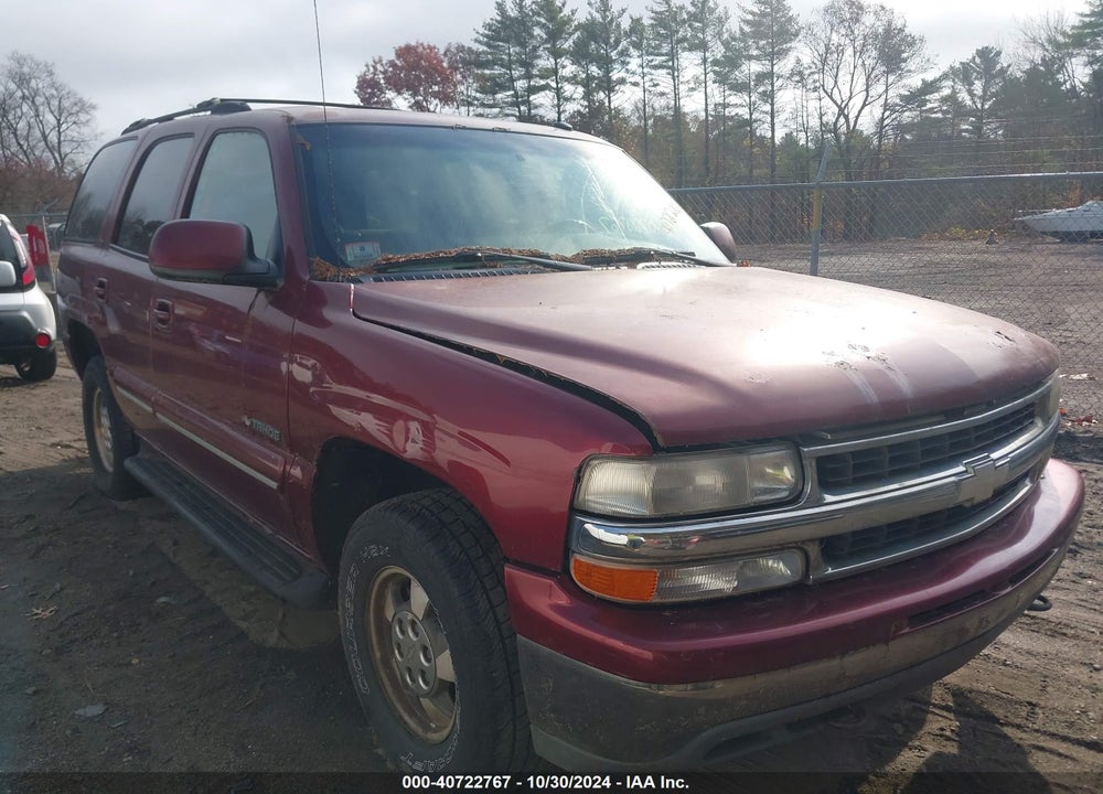 2003 CHEVROLET TAHOE LT VIN: 1GNEK13T63J172373