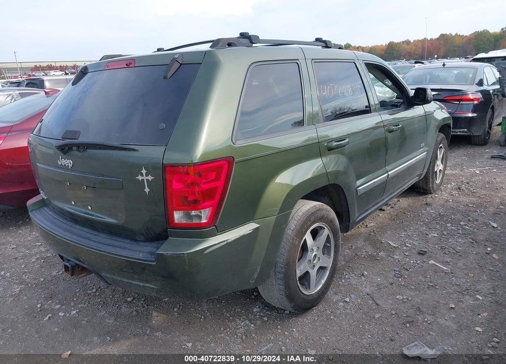 2006 JEEP GRAND CHEROKEE LAREDO VIN: 1J4HR48N76C345298