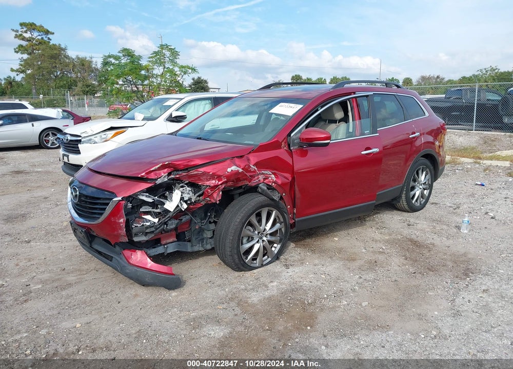 2014 MAZDA CX-9 GRAND TOURING VIN: JM3TB2DAXE0433815