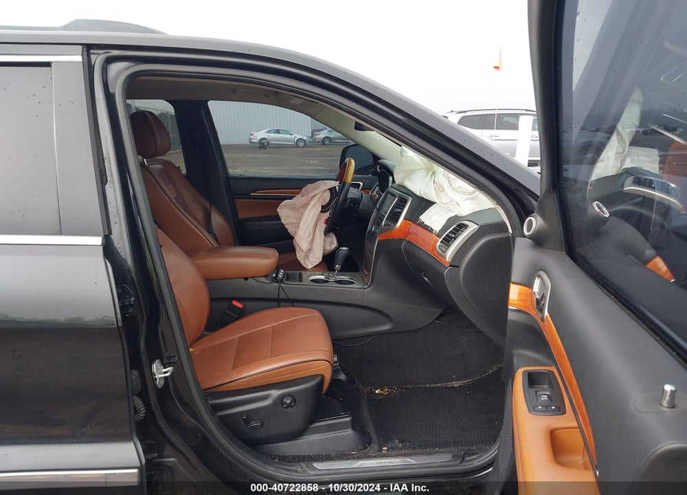 2013 JEEP GRAND CHEROKEE OVERLAND VIN: 1C4RJECT4DC533836