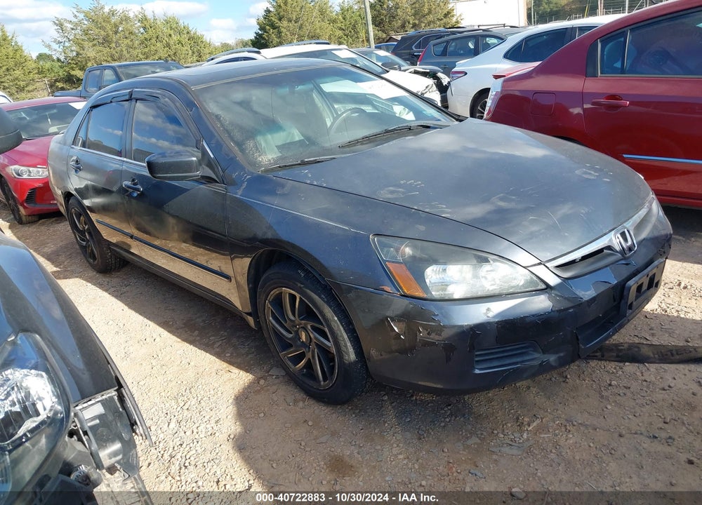 2007 HONDA ACCORD 3.0 EX VIN: 1HGCM66537A012365