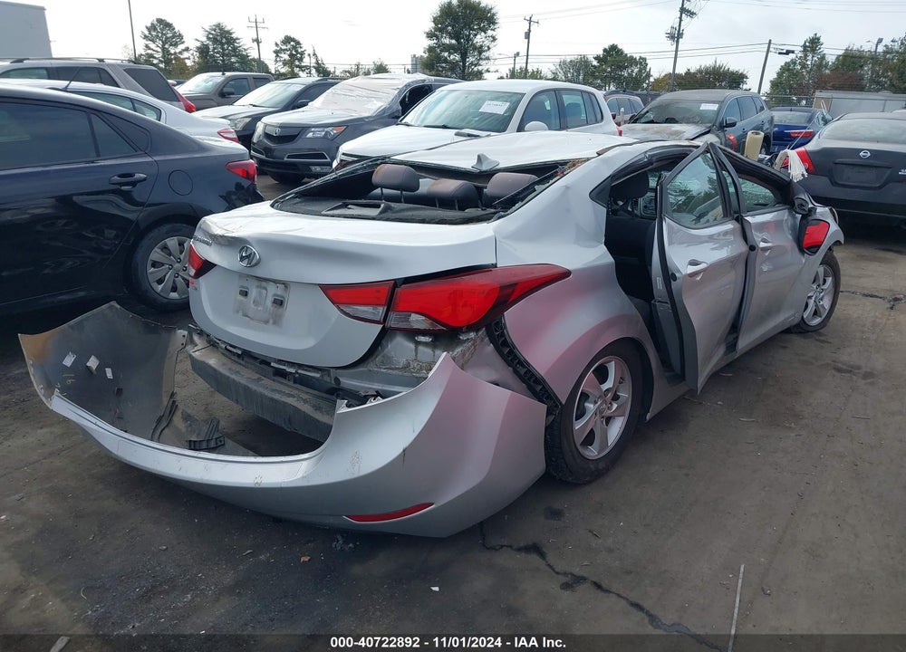 2015 HYUNDAI ELANTRA SE VIN: KMHDH4AE8FU414801