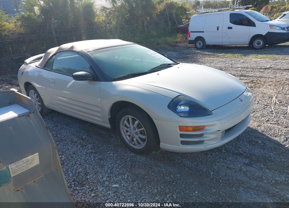 2001 MITSUBISHI ECLIPSE SPYDER GS VIN: 4A3AE45G11E194834