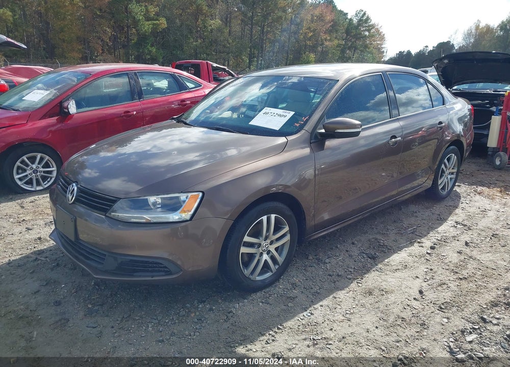2011 VOLKSWAGEN JETTA 2.5L SE VIN: 3VWDX7AJ8BM313677