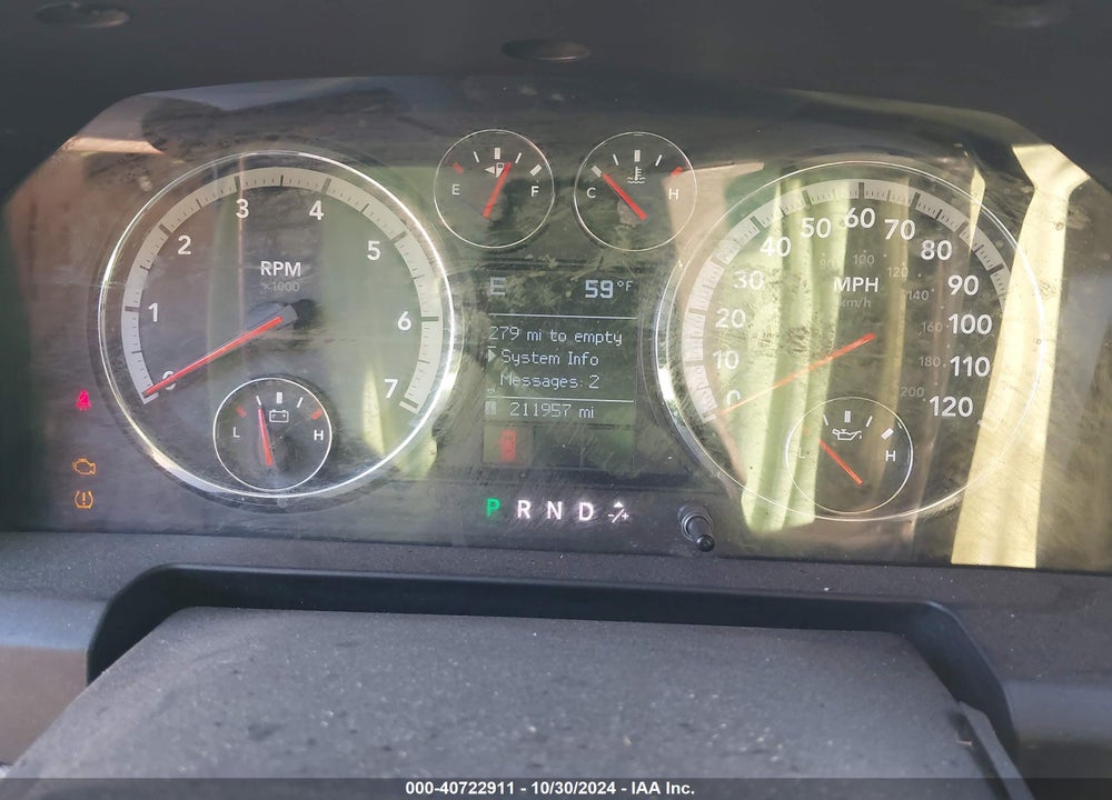2009 DODGE RAM 1500 SLT/SPORT/TRX VIN: 1D3HV18P99S803863