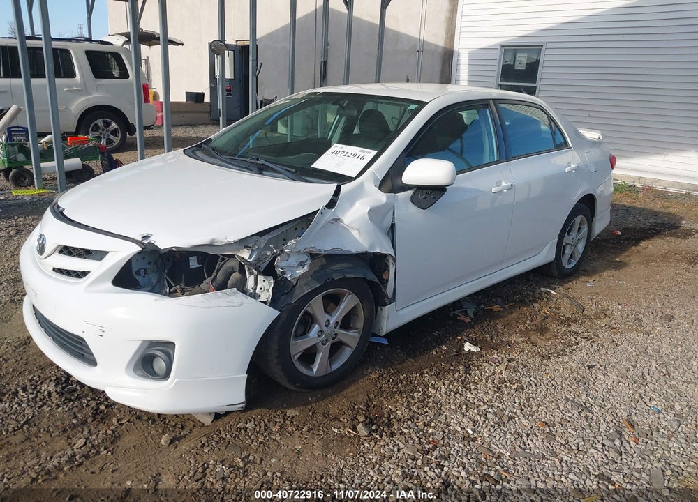 2013 TOYOTA COROLLA S VIN: 2T1BU4EE5DC122163