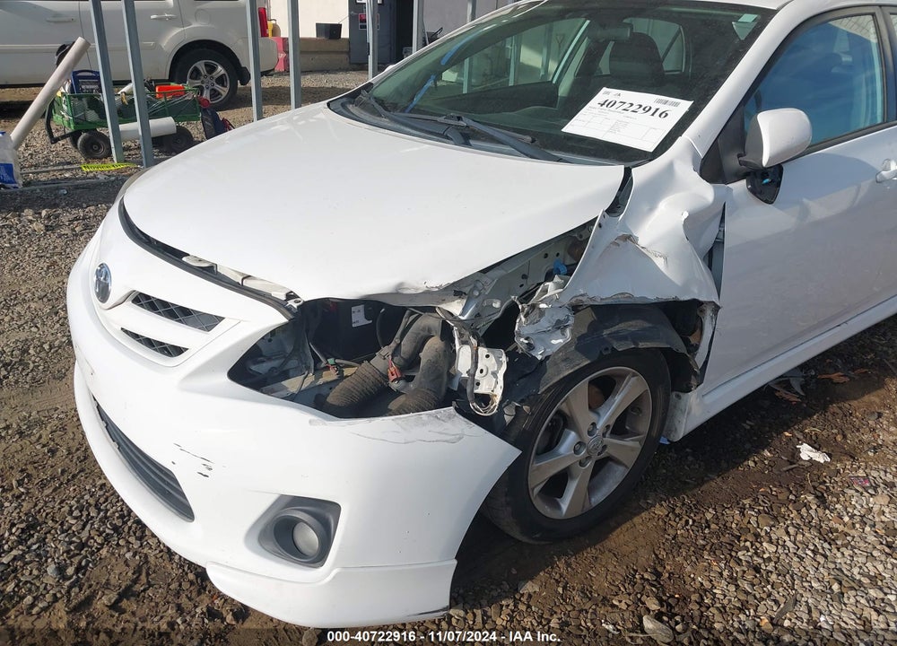 2013 TOYOTA COROLLA S VIN: 2T1BU4EE5DC122163