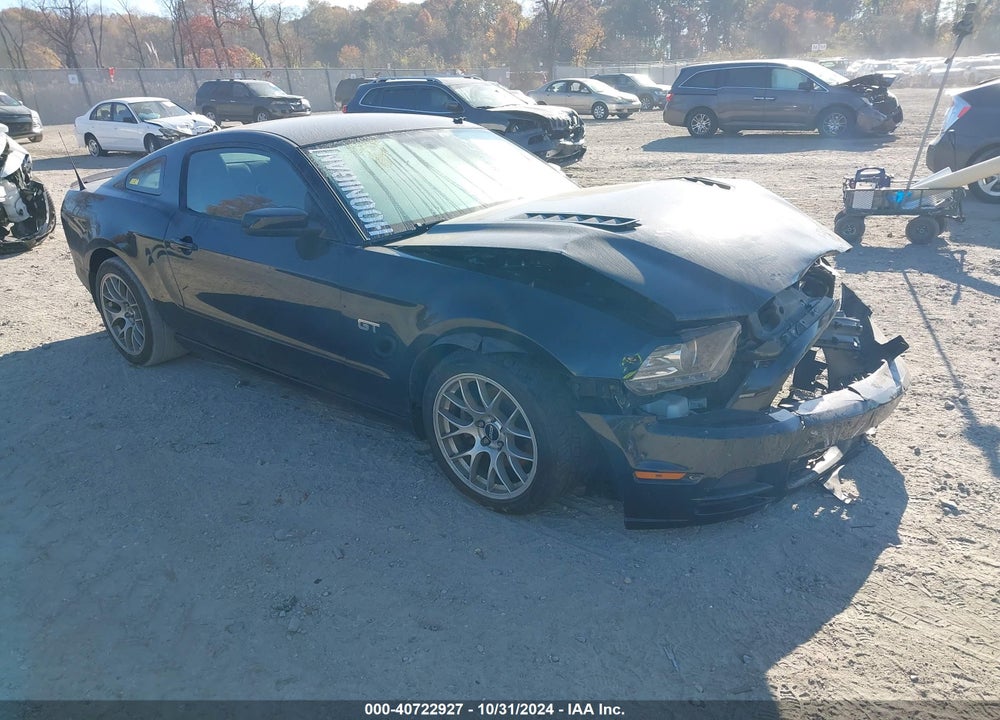 2014 FORD MUSTANG GT VIN: 1ZVBP8CF8E5324114
