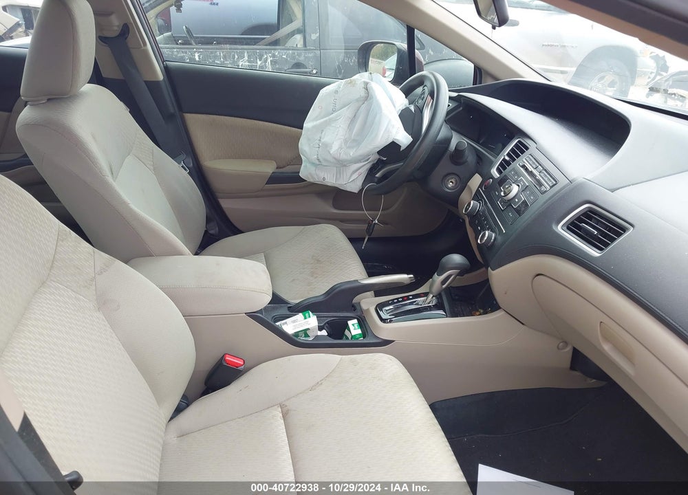 2014 HONDA CIVIC LX VIN: 19XFB2F52EE070584