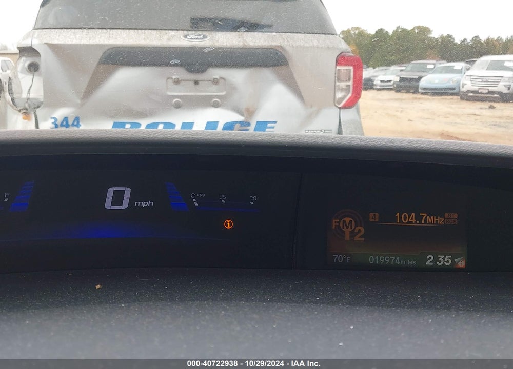 2014 HONDA CIVIC LX VIN: 19XFB2F52EE070584