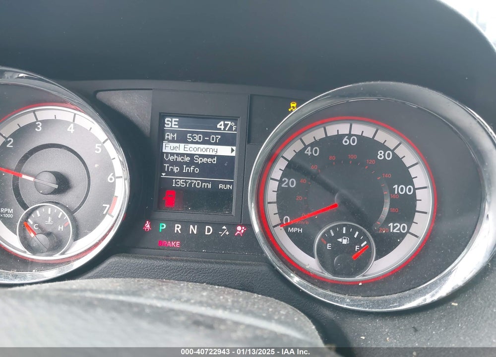 2011 DODGE GRAND CARAVAN R/T VIN: 2D4RN7DG4BR733706