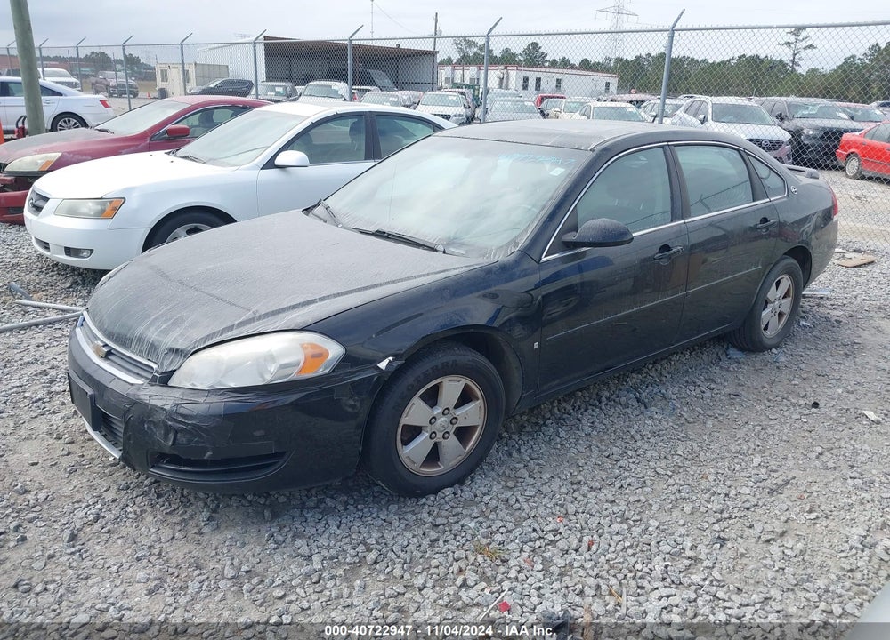 2008 CHEVROLET IMPALA LT VIN: 2G1WT58KX89276989