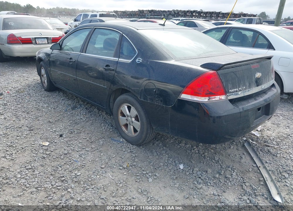 2008 CHEVROLET IMPALA LT VIN: 2G1WT58KX89276989