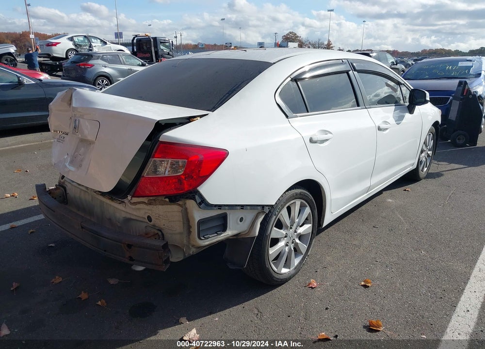 2012 HONDA CIVIC VIN: 19XFB2F53CE334621