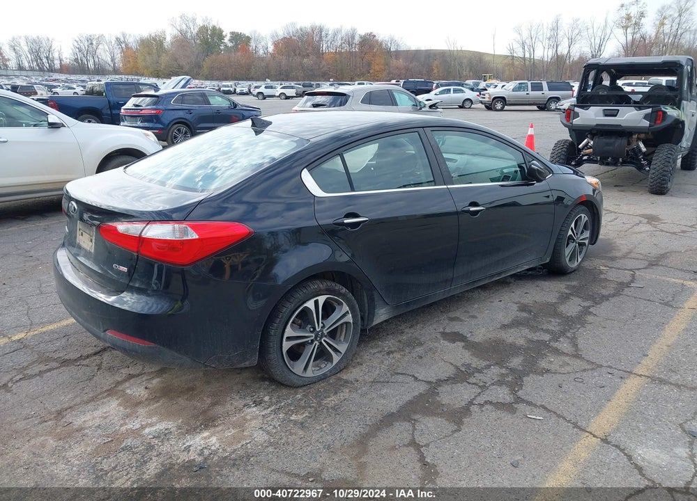 2016 KIA FORTE EX VIN: KNAFX4A87G5490299
