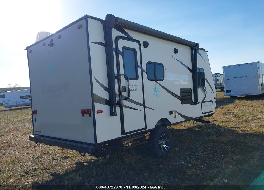 2018 K-Z INC TRAVEL TRAILER VIN: 4EZTA1711J4115522