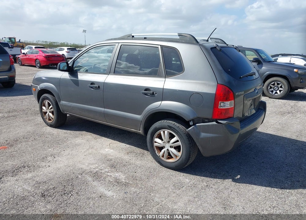 2009 HYUNDAI TUCSON GLS VIN: KM8JM12B79U960611
