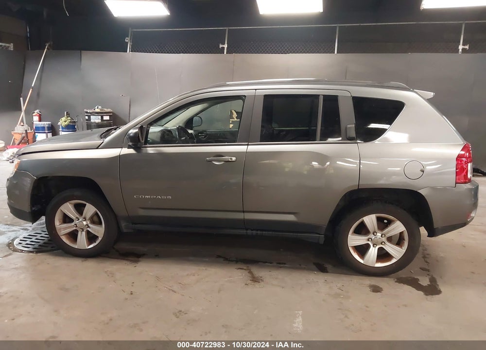 2013 JEEP COMPASS LATITUDE VIN: 1C4NJCEB8DD255024