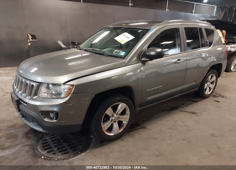 2013 JEEP COMPASS LATITUDE VIN: 1C4NJCEB8DD255024