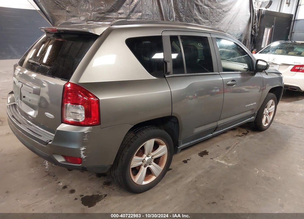 2013 JEEP COMPASS LATITUDE VIN: 1C4NJCEB8DD255024